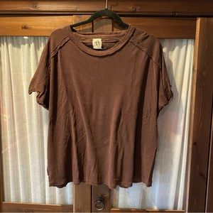 Free people short sleeve tshirt